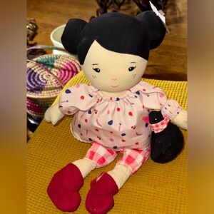 Asian Doll with accompanied Bird